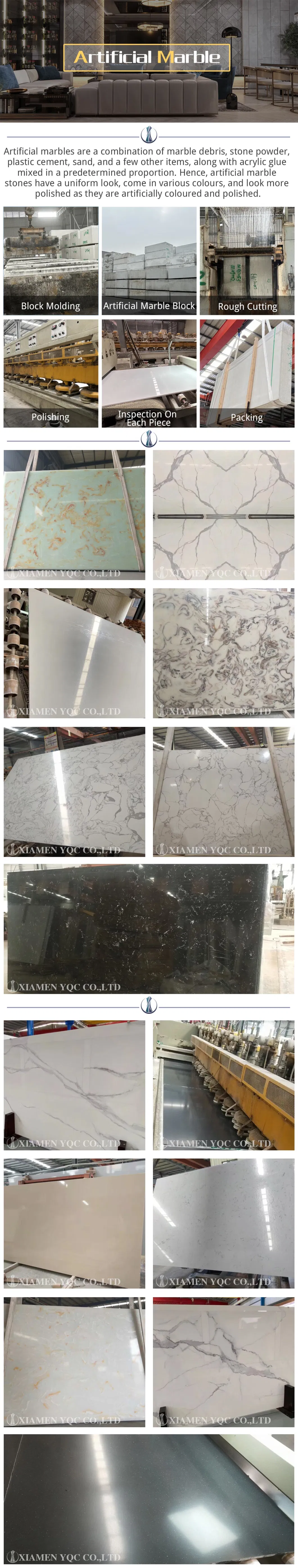 Natural Marble/Granite/Artificial Marble/Engineered Quartz Stone for Flooring Tiles/Slabs/Wall/Paving /Landscape/Garden/Countertop/Paving/Kerbs/Steps Villa