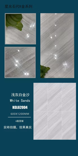 Materiali da costruzione Piastrella pura Bagno Mosaico Cucina Prcelain Piastrella per pavimento in ceramica Piastrella per tetto in pietra sinterizzata Piastrella per tetto in marmo lucido Ardesia
