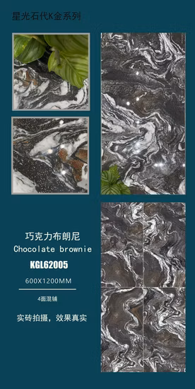 Prcelain Piastrella per pavimento in ceramica Materiali da costruzione Piastrella pura Bagno Mosaico Cucina Pietra sinterizzata Parete Piastrella per copertura Marmo lucido Ardesia